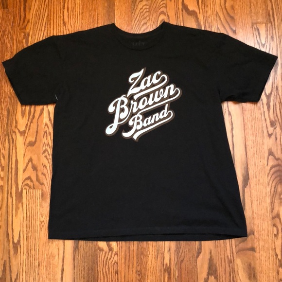 Lucy Justice Tops - Zac Brown Band T shirt XL unisex